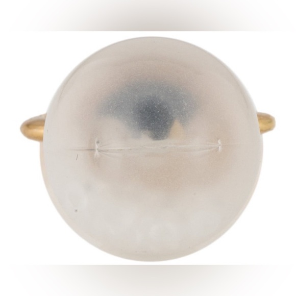 Kate Spade Arctic Friends Penguin Snow Globe Ring Size 7 - Picture 2 of 10